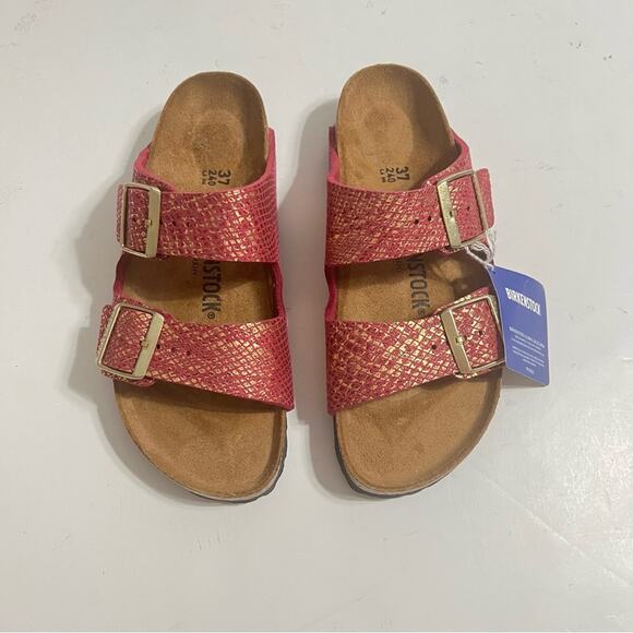 Birkenstock Arizona Python Comfort Sandal Size 6 - Picture 9 of 14
